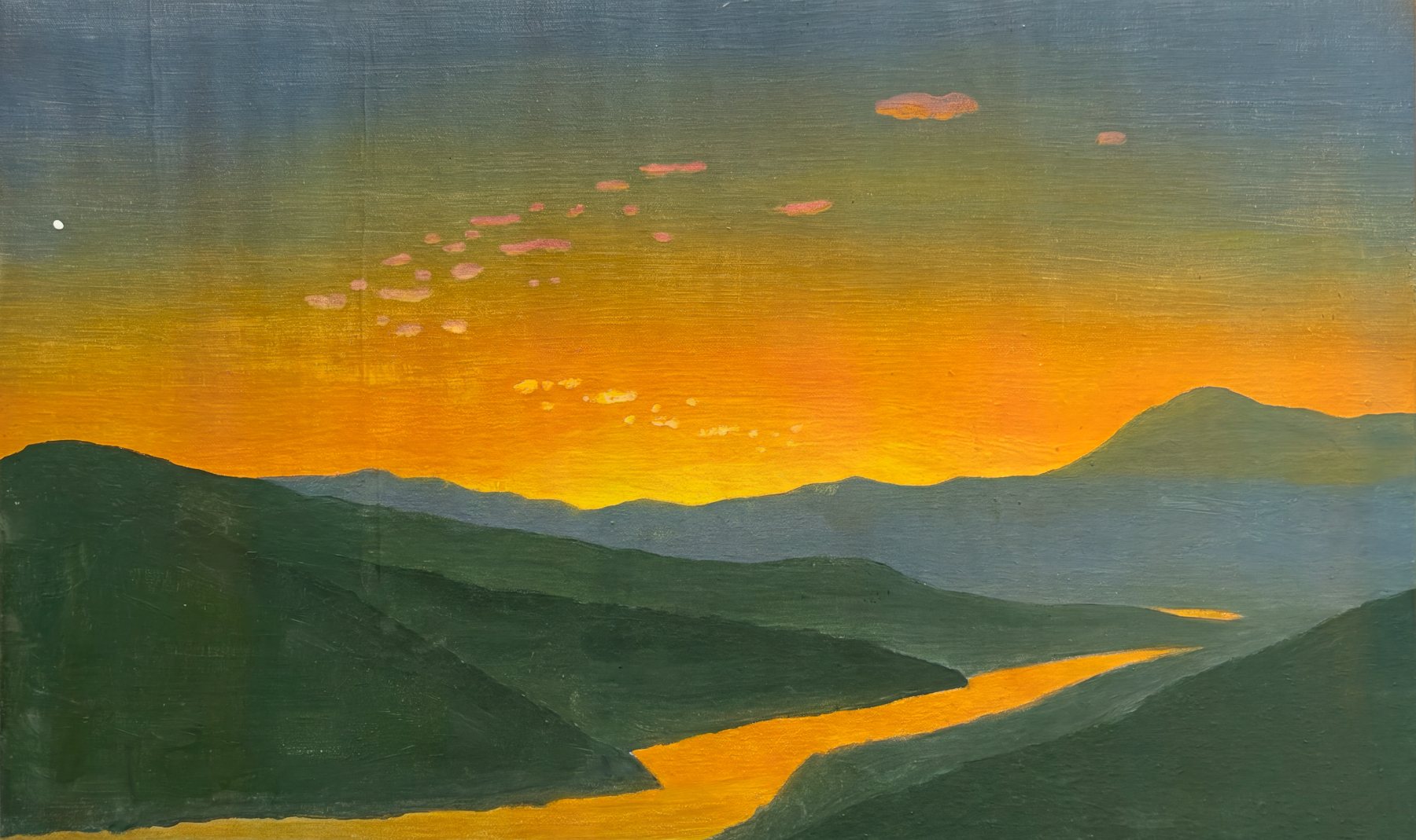 Antioquia, Oil on canvas, Bill Sullivan