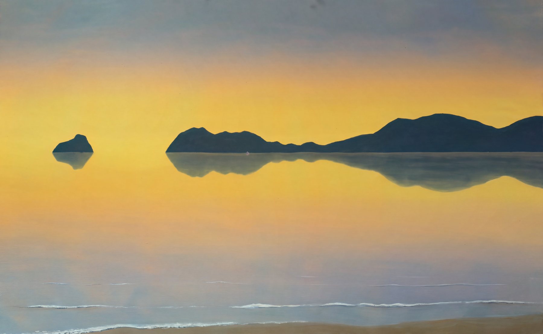 Santa Marta, Oil on canvas, Bill Sullivan