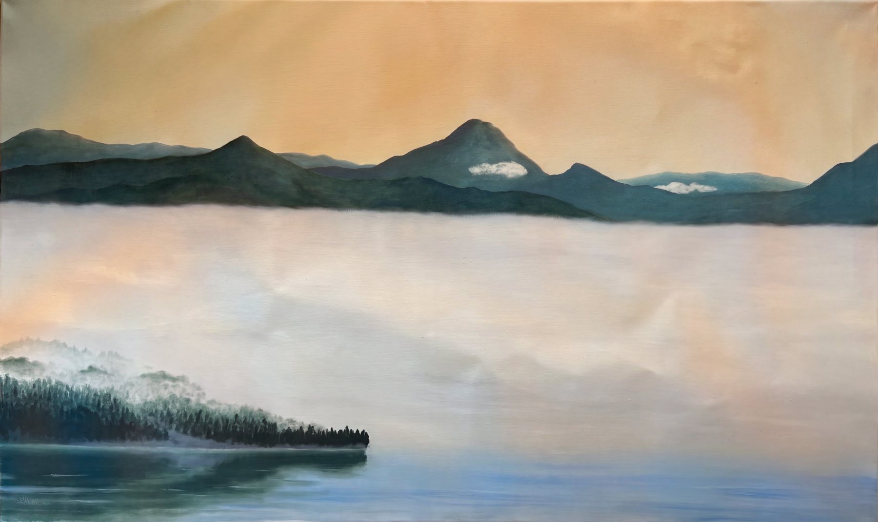 Xiruma, Oil on canvas, Bill Sullivan