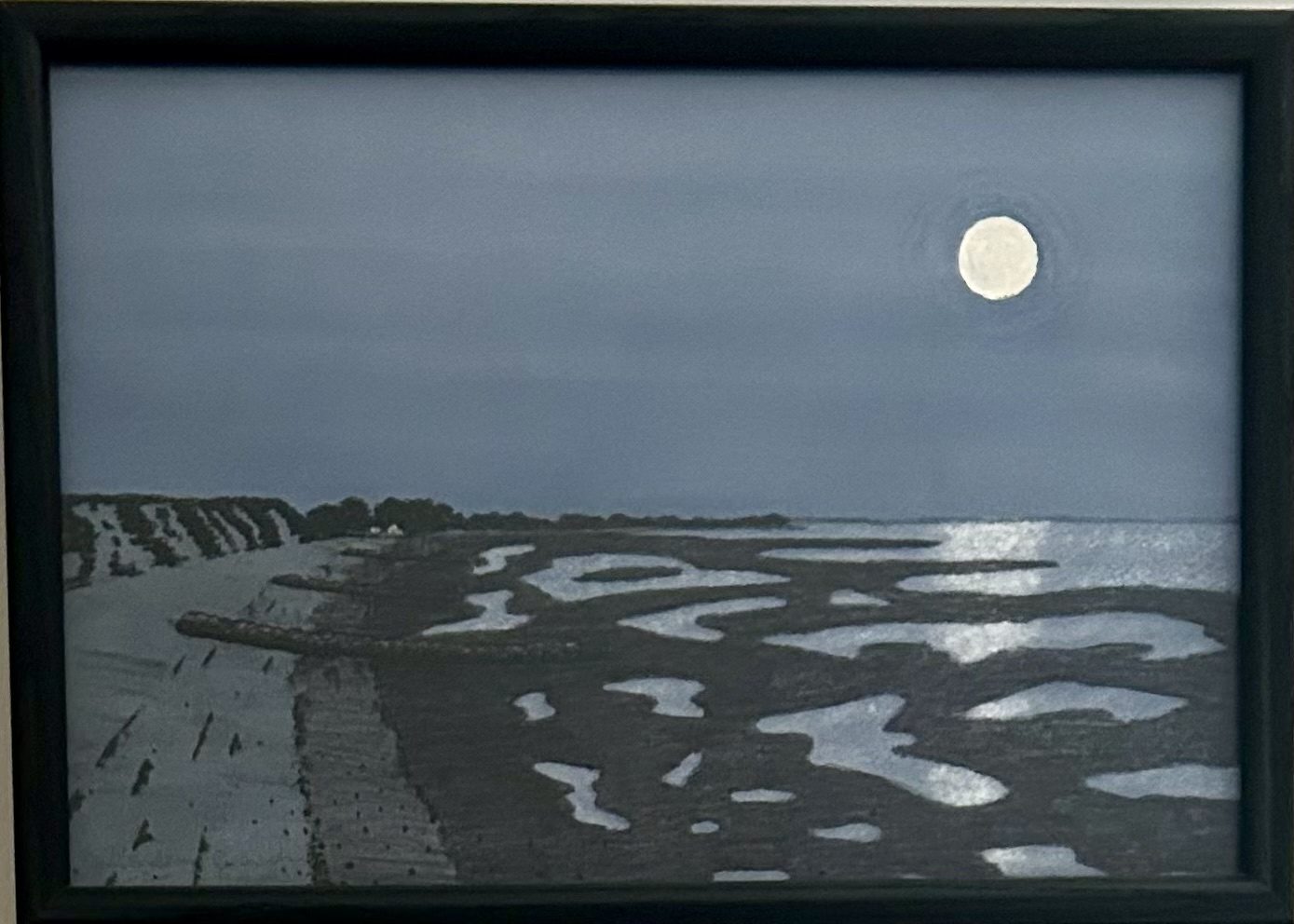 Original photo of Brewster Beach Night by Bill Sullivan
