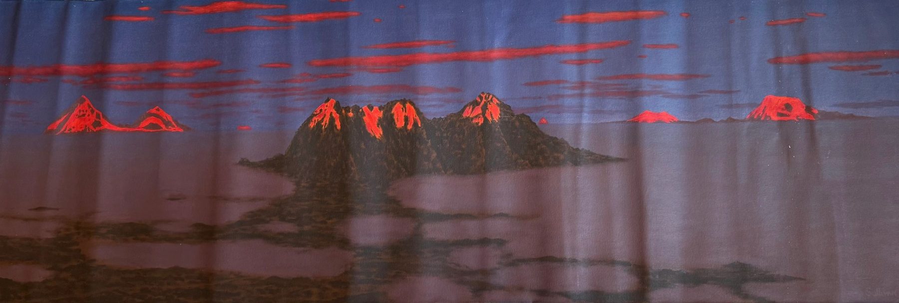 Original photo of Ilinizas by Bill Sullivan