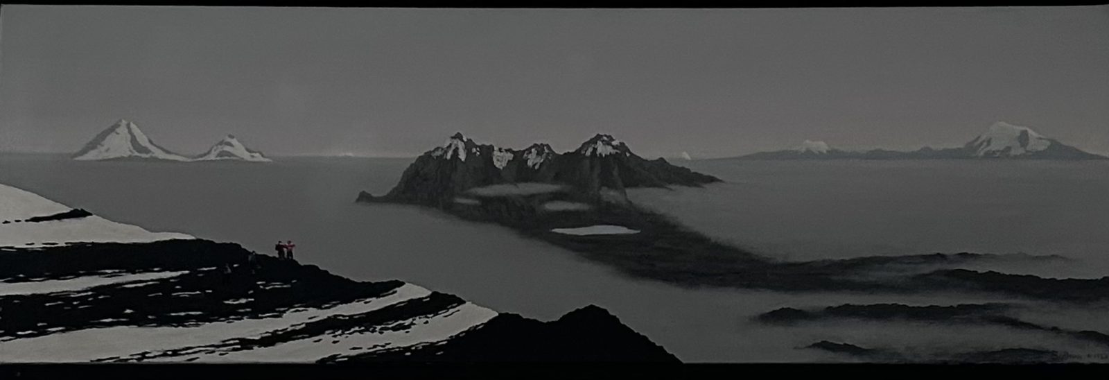 Original photo of Ilinizas II by Bill Sullivan