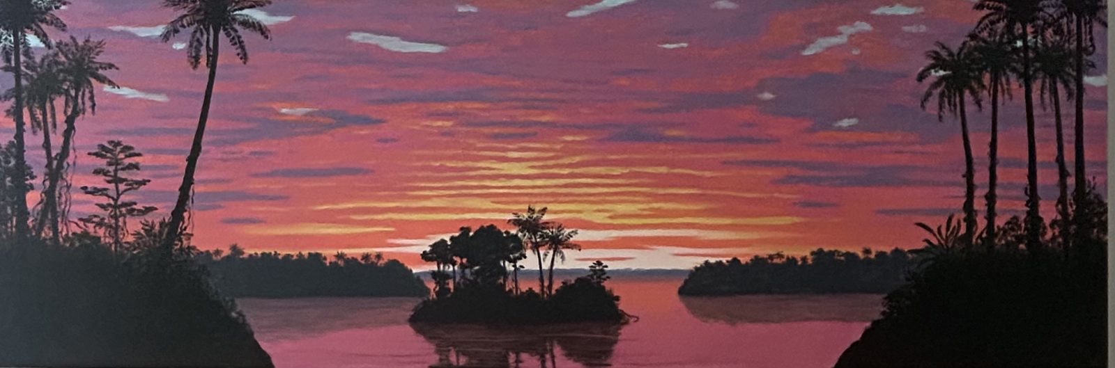 Original photo of Imaginary Scene Inspired by the Magdalena River in Colombia II by Bill Sullivan