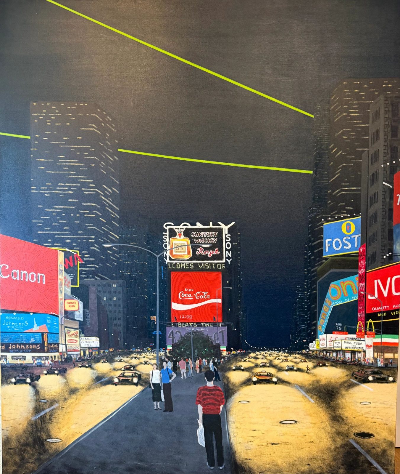 Original photo of New York at Night by Bill Sullivan
