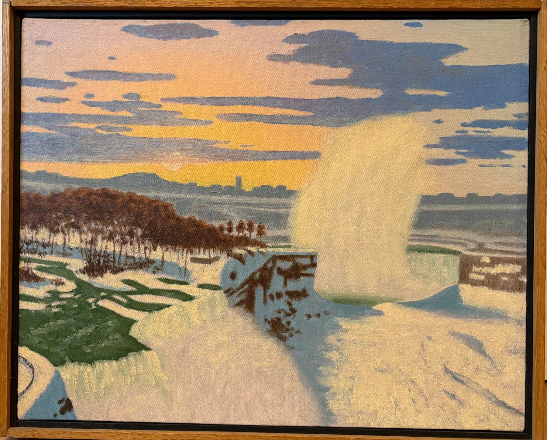 Original photo of Niagara in the Winter by Bill Sullivan