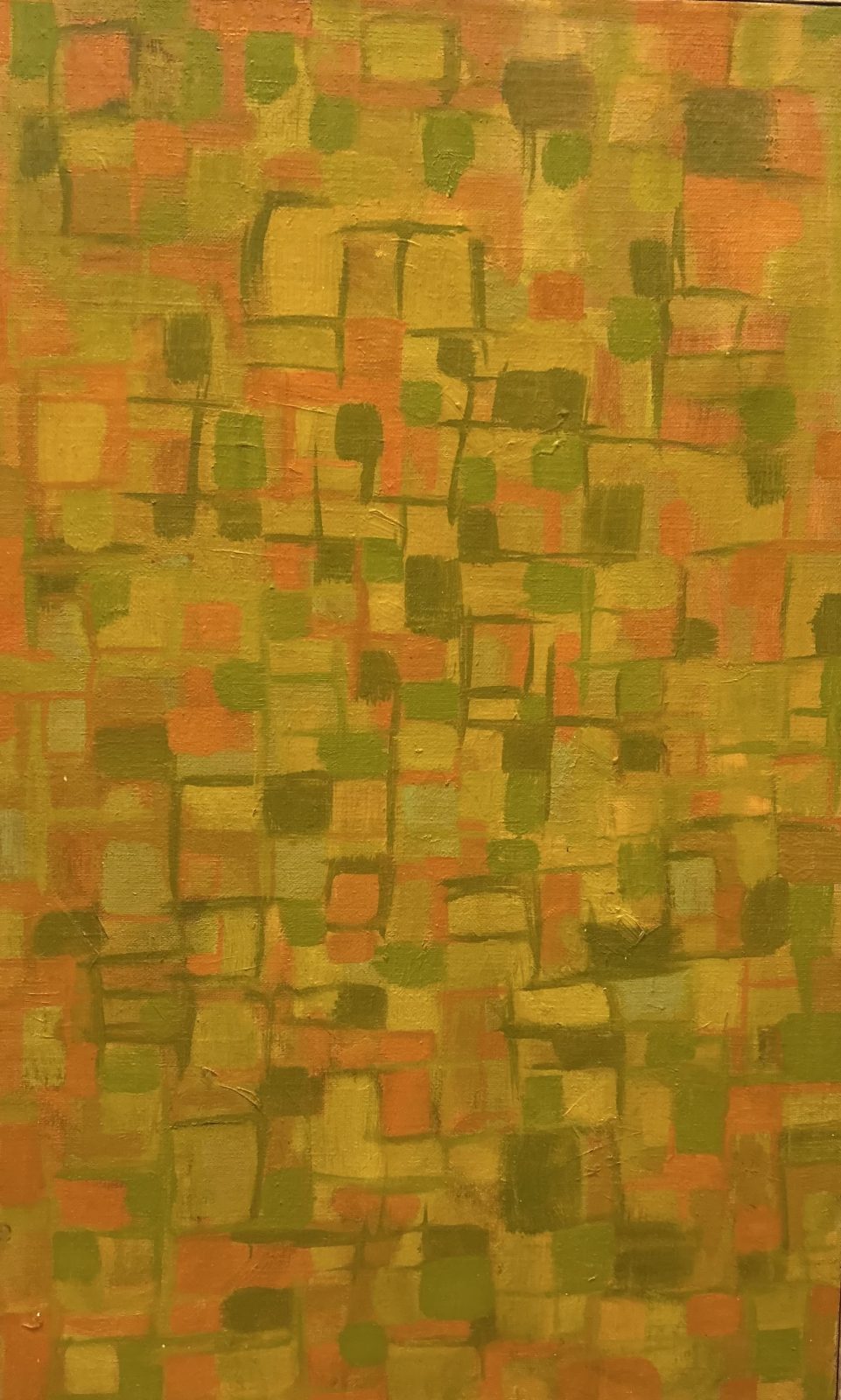 Original photo of Orange Blocks by Bill Sullivan