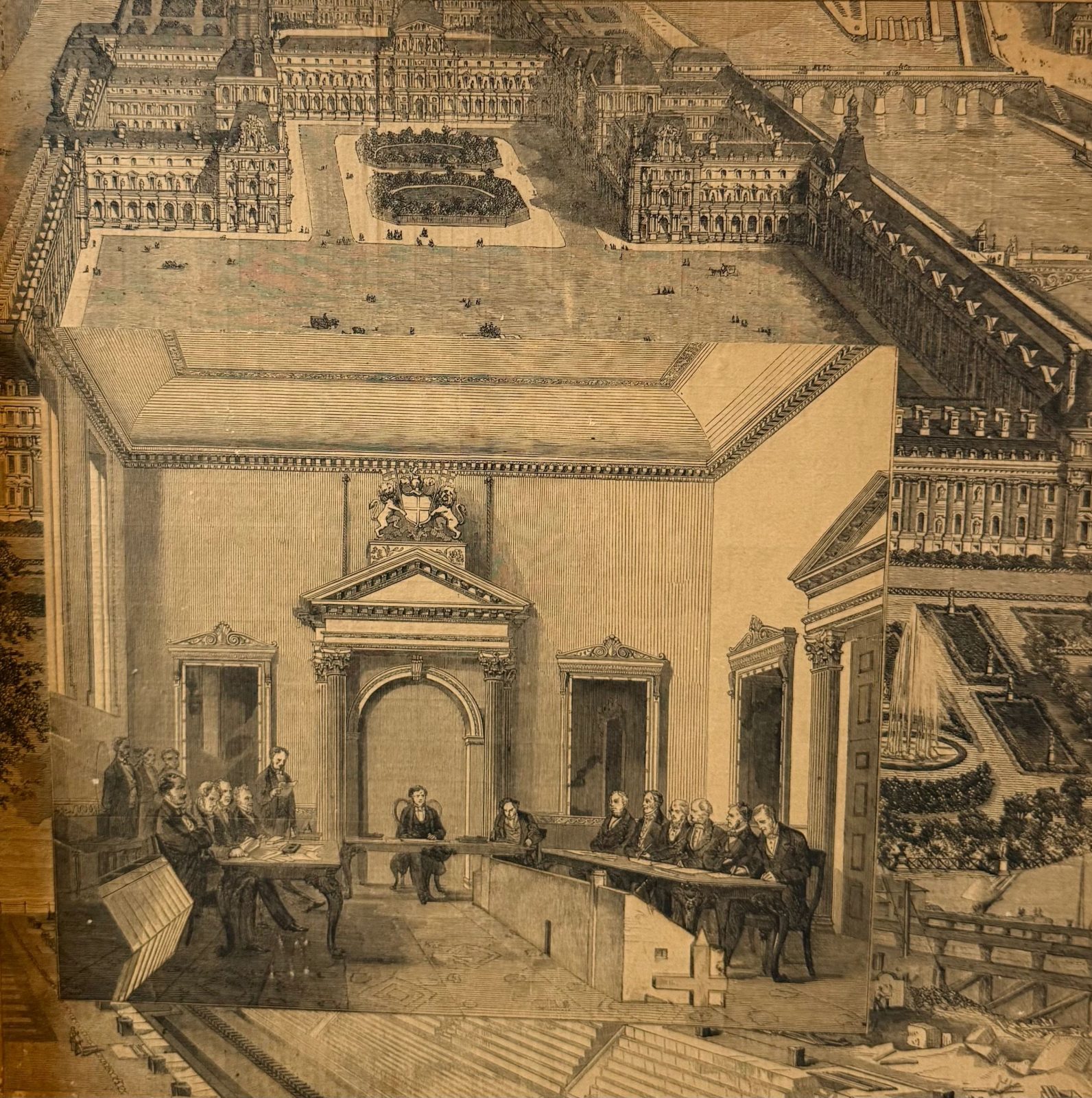 Original photo of Parliament by Artist not recorded