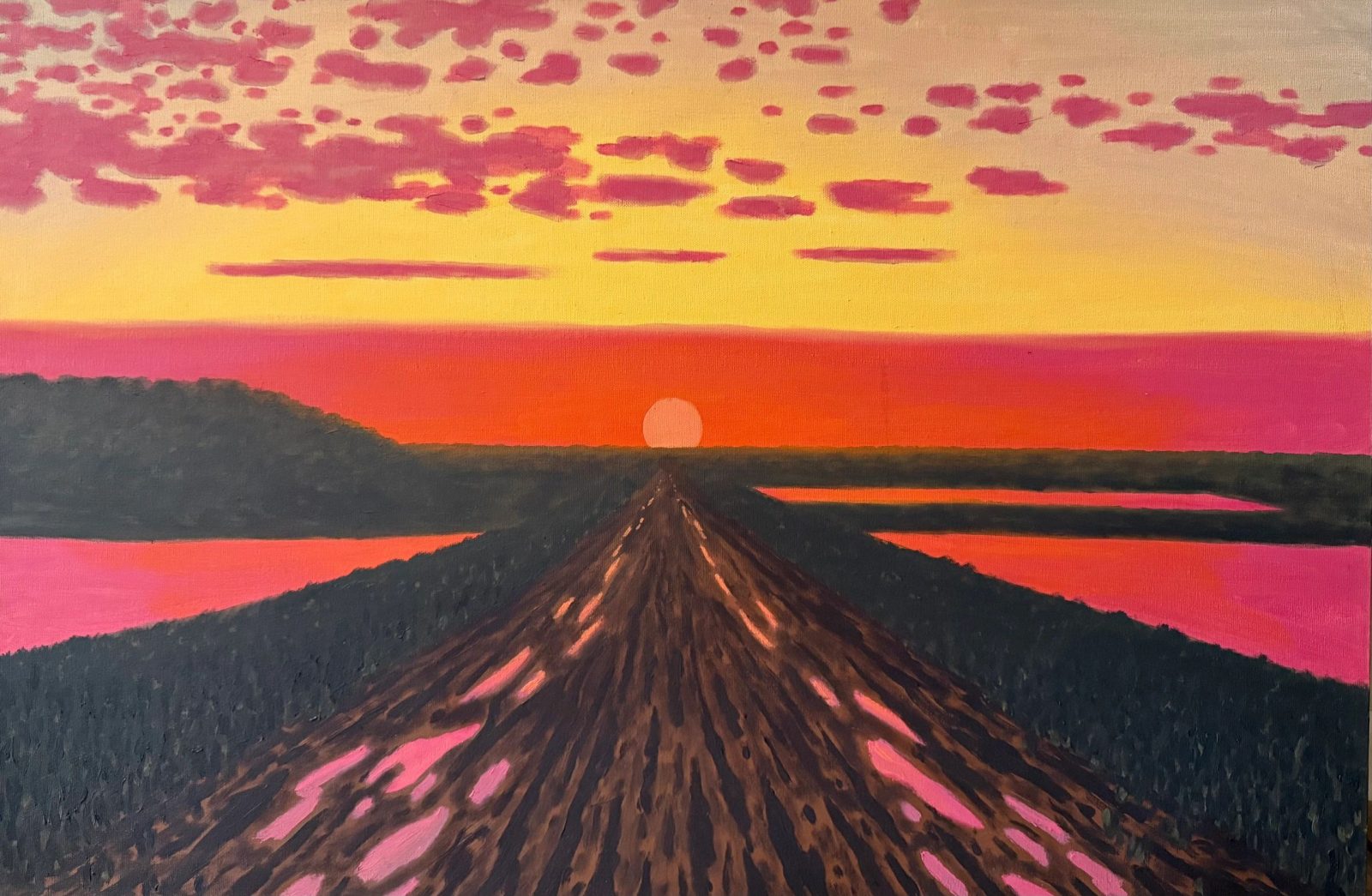 Original photo of Road to Sun by Bill Sullivan