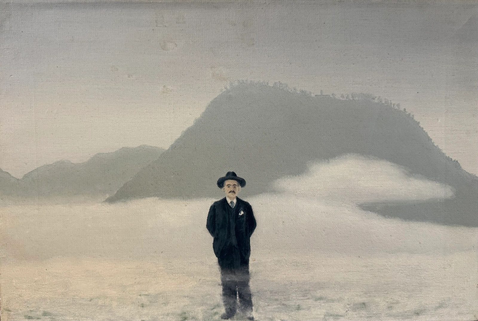 Original photo of Untitled, signed on back by Bill Sullivan