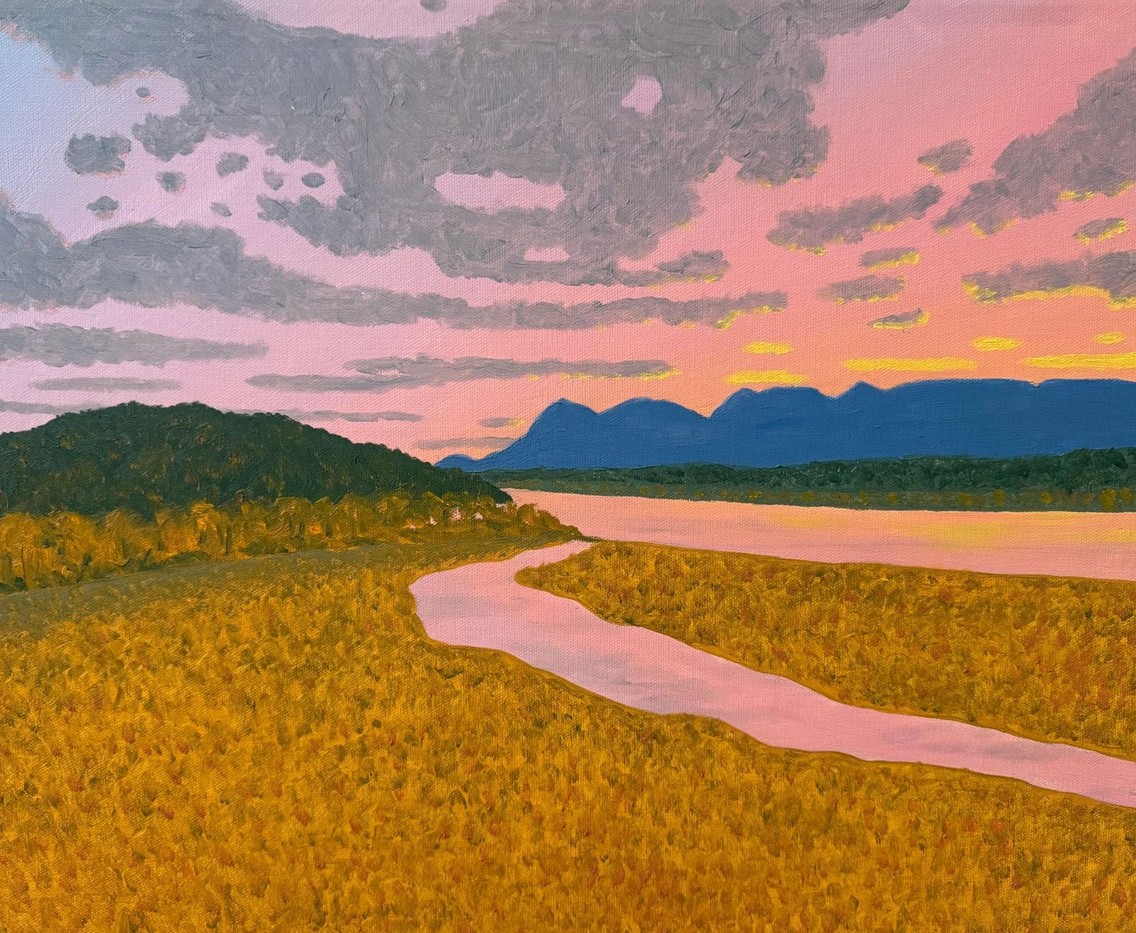 Original photo of View of the Catskills by Bill Sullivan