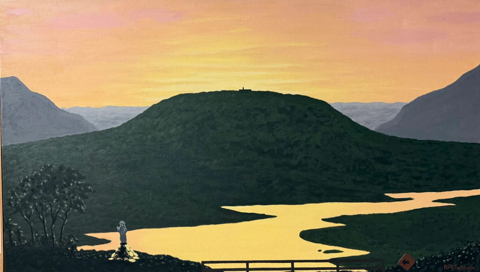 Original photo of Virgin of the Motorist by Bill Sullivan