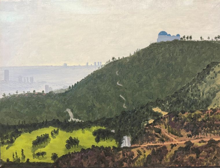 Andes Mountains, Oil on canvas, Bill Sullivan