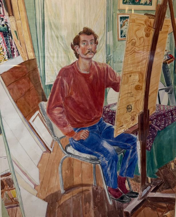 Artist, Watercolor, Togias Mostel