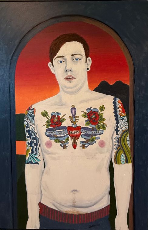 Awake These Dreams from Sleep, óleo sobre lienzo, Bill Sullivan