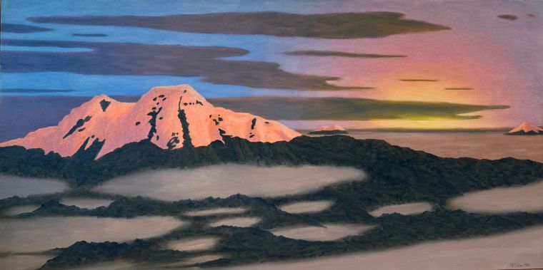 Cayambe, Oil on canvas, Bill Sullivan