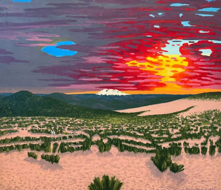Chimbarazo II, Oil on canvas, Bill Sullivan