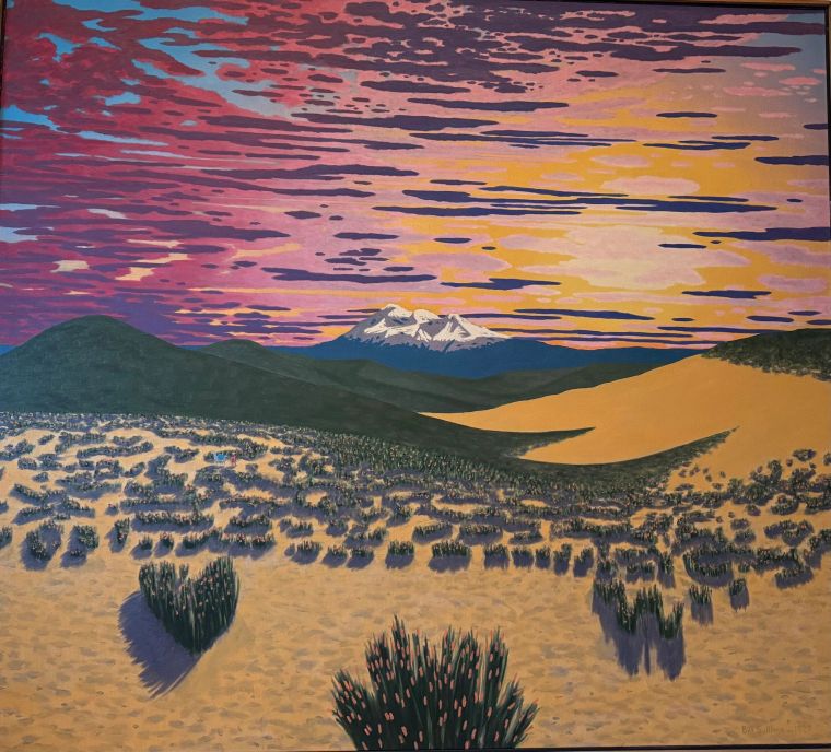 Chimbarazo III, Oil on canvas, Bill Sullivan