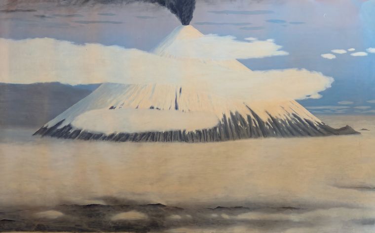 Cotopaxi, Oil on canvas, Bill Sullivan