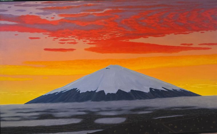 Cotopaxi, Oil on canvas, Bill Sullivan