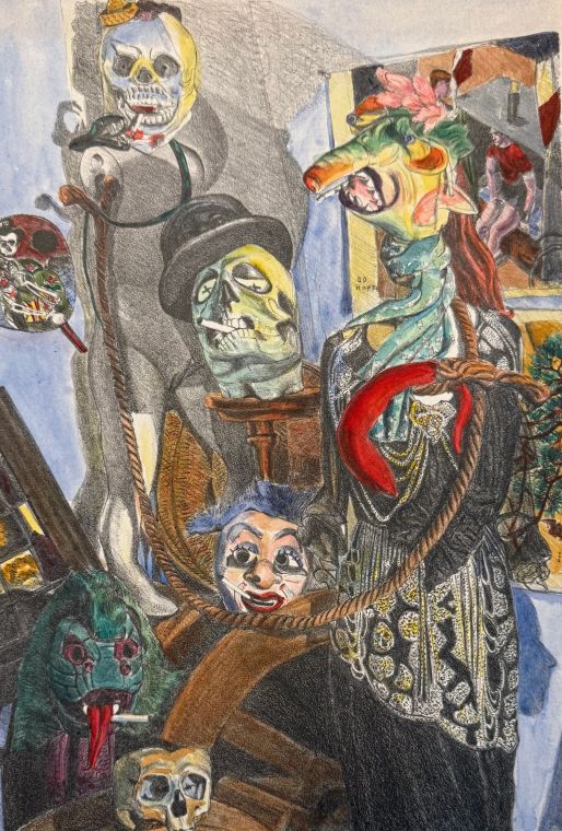Fandores Peligrosas, Print, Lawrence Steven Faden