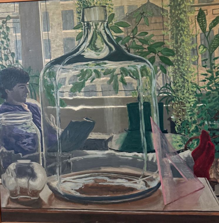 Green Jug, Oil on canvas, Bill Sullivan