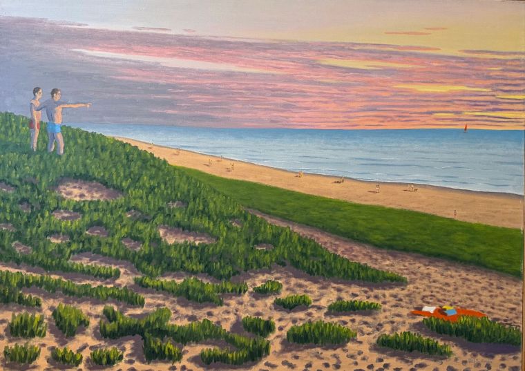 Interlude, Oil on canvas, Bill Sullivan