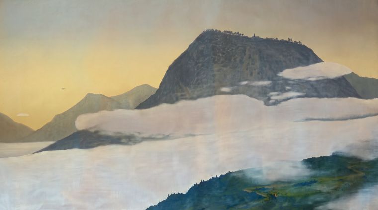 Monserrate, Oil on canvas, Bill Sullivan