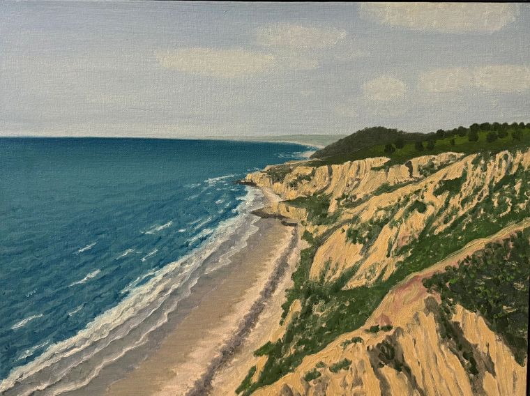 Montauk II, Oil on canvas, Bill Sullivan