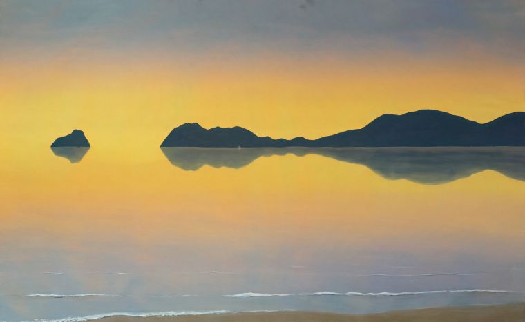 Santa Marta, Oil on canvas, Bill Sullivan