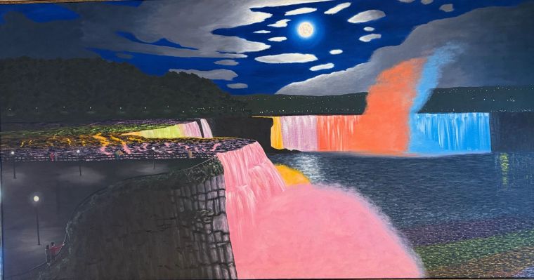 Second Honeymoon, Oil on canvas, Bill Sullivan