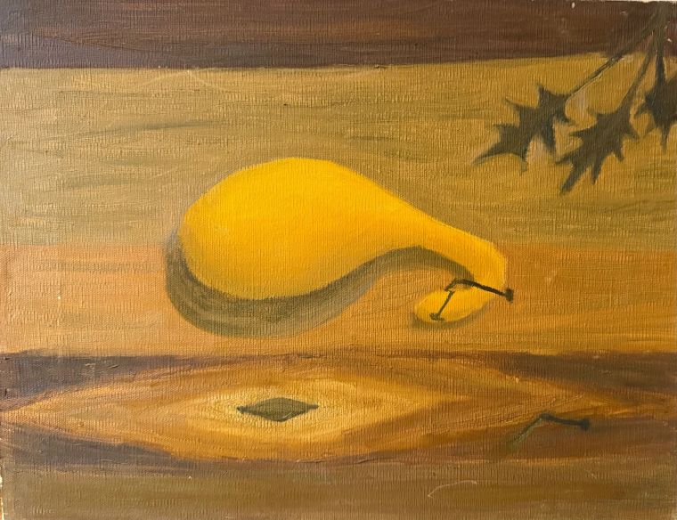 Squash, Oil on canvas, Artist not recorded