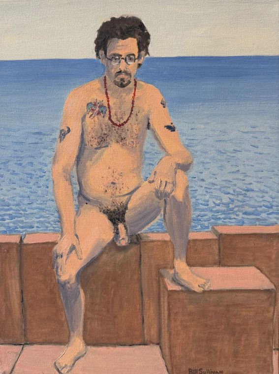 Sin título, óleo sobre lienzo, Bill Sullivan