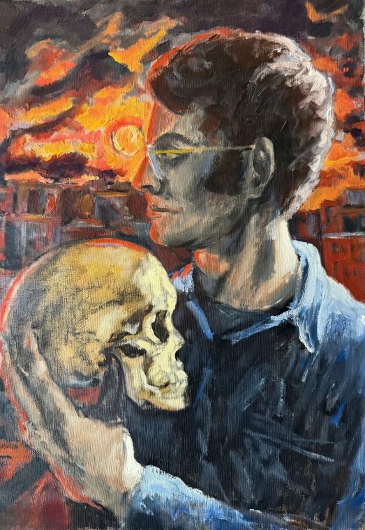 Sin título, óleo sobre lienzo, Bill Sullivan