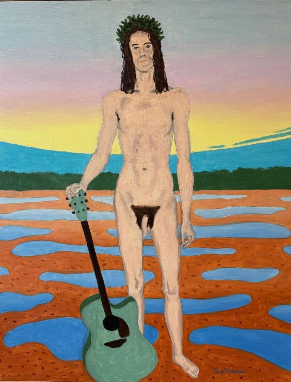 Sin título, óleo sobre lienzo, Bill Sullivan