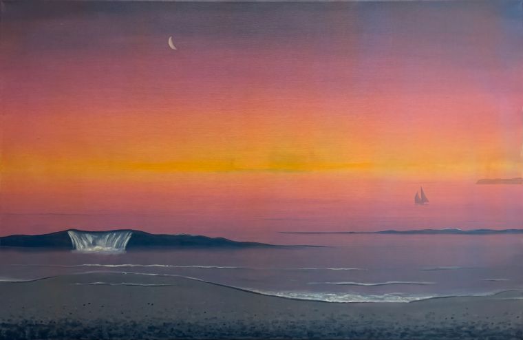 Untitled, Oil on canvas, Bill Sullivan