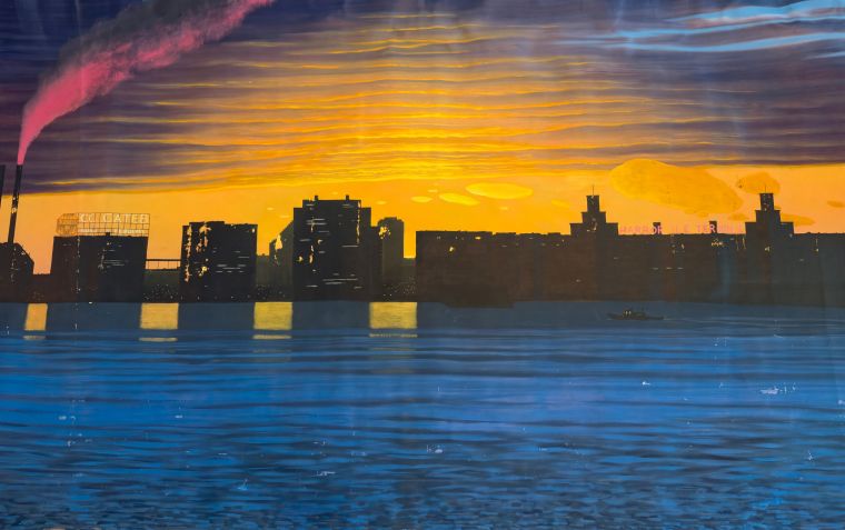 Untitled, Oil on canvas, Bill Sullivan