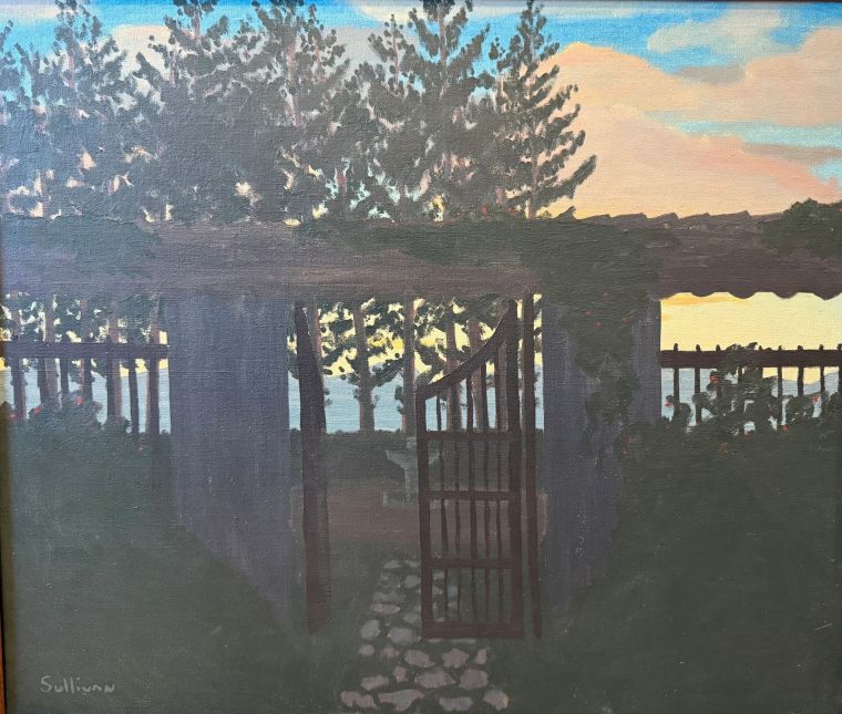 Untitled (Quirama, Medellin), Oil on canvas, Bill Sullivan