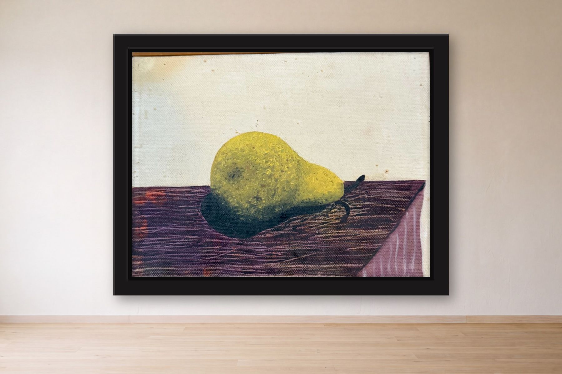 Untitled by Artist not recorded, framed on a gallery wall